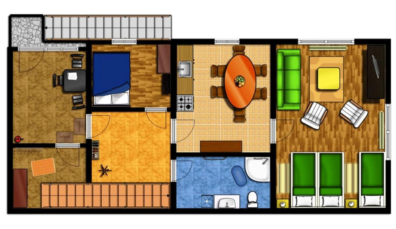 Apartments Oman Kranjska Gora Eksteriør bilde