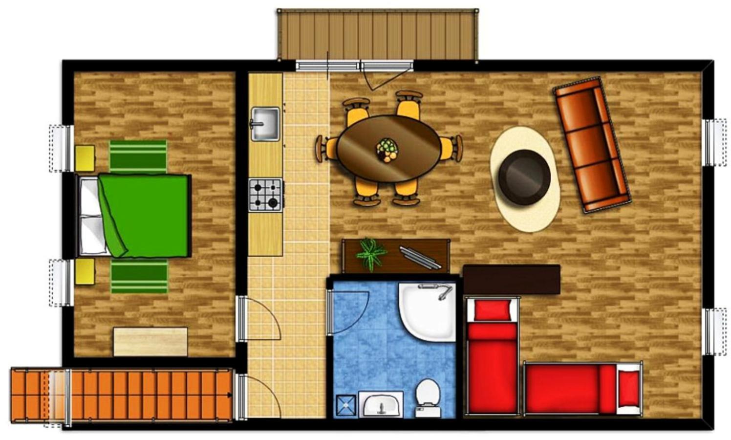Apartments Oman Kranjska Gora Eksteriør bilde