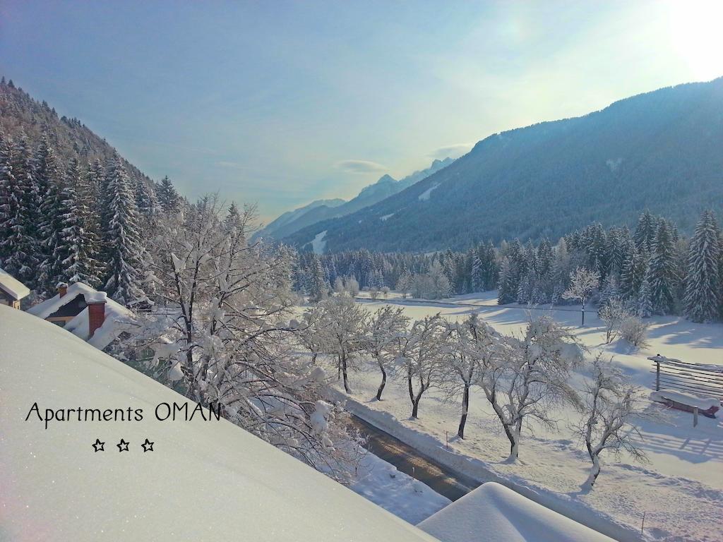 Apartments Oman Kranjska Gora Eksteriør bilde