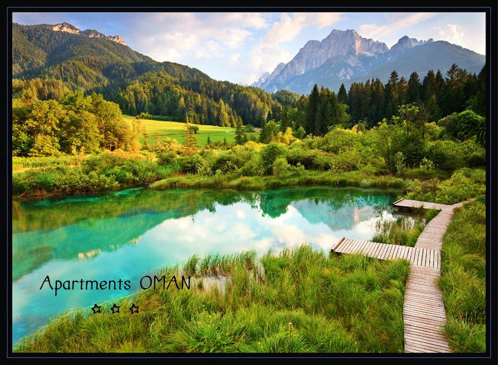 Apartments Oman Kranjska Gora Eksteriør bilde